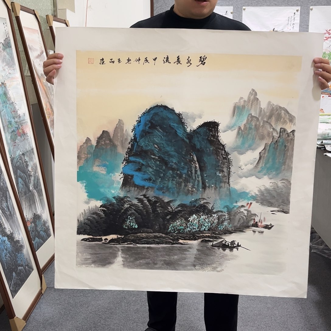 国画LT国画作品单幅任发