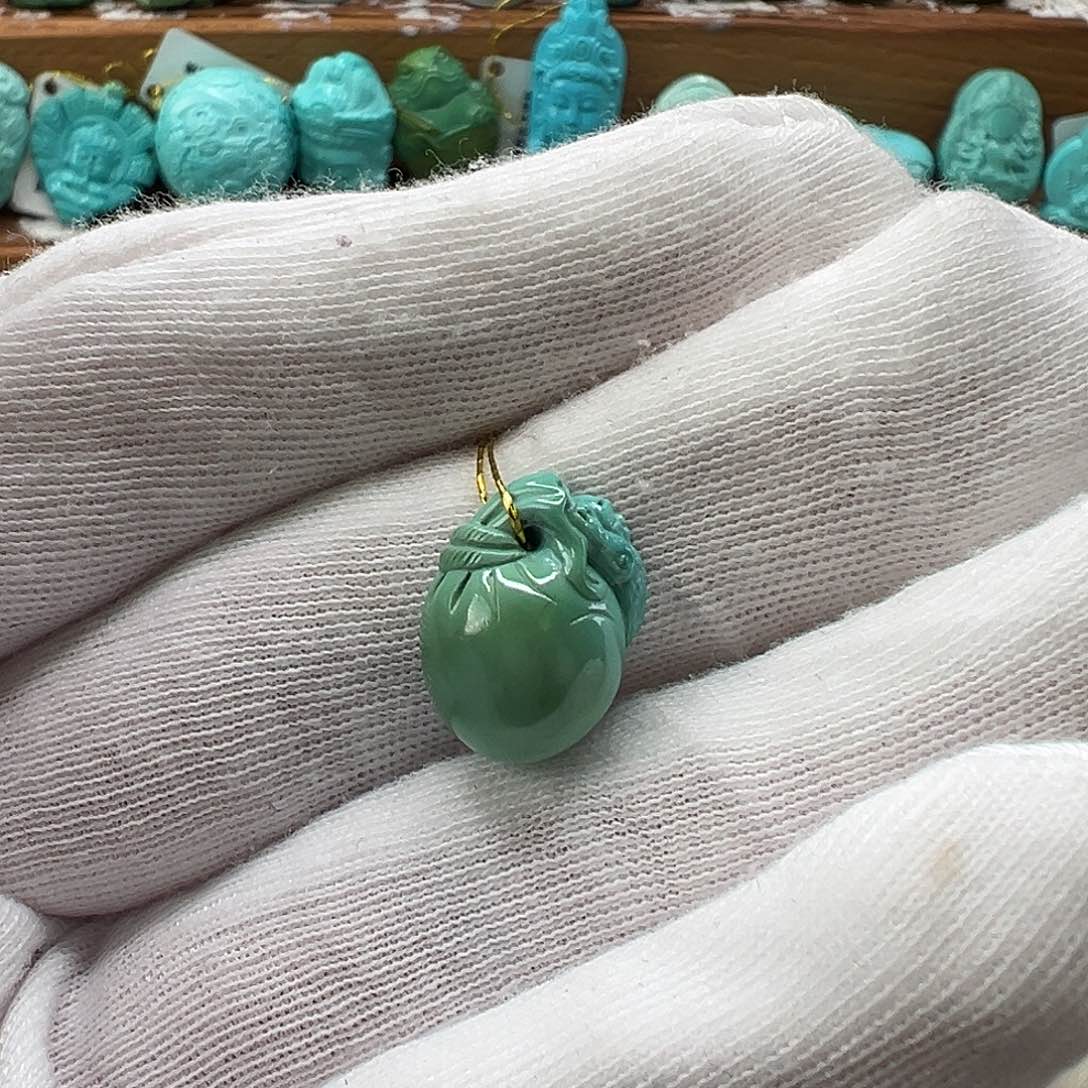 绿松石钱袋 未镶嵌