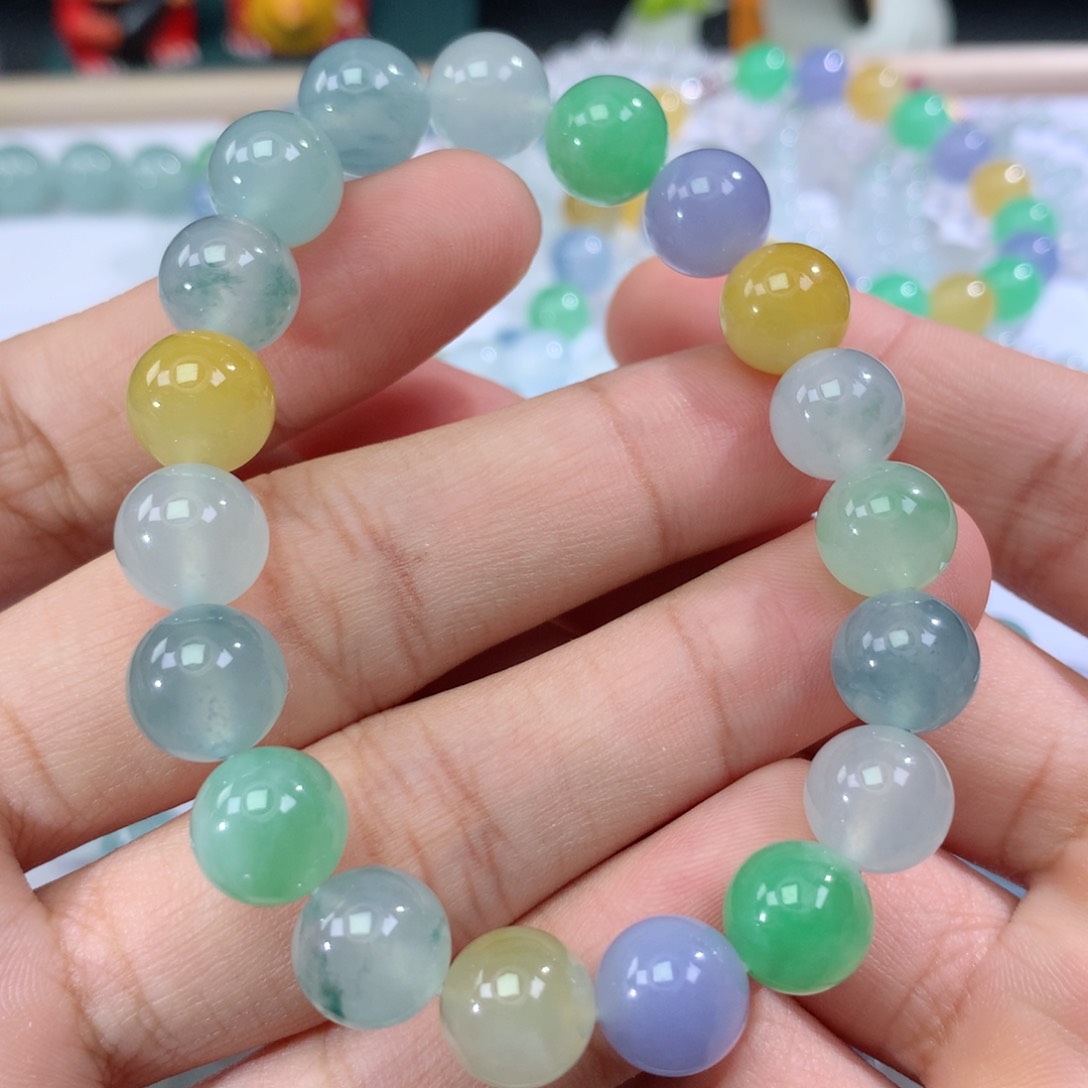 未镶嵌手链翡翠翡翠