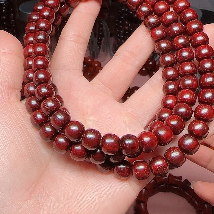 小叶紫檀手串/手链拆房老料8/9