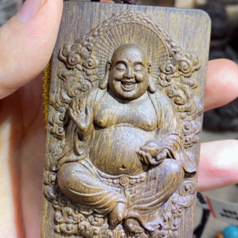 【闪购商品】木芽庄弥勒佛配养香罐