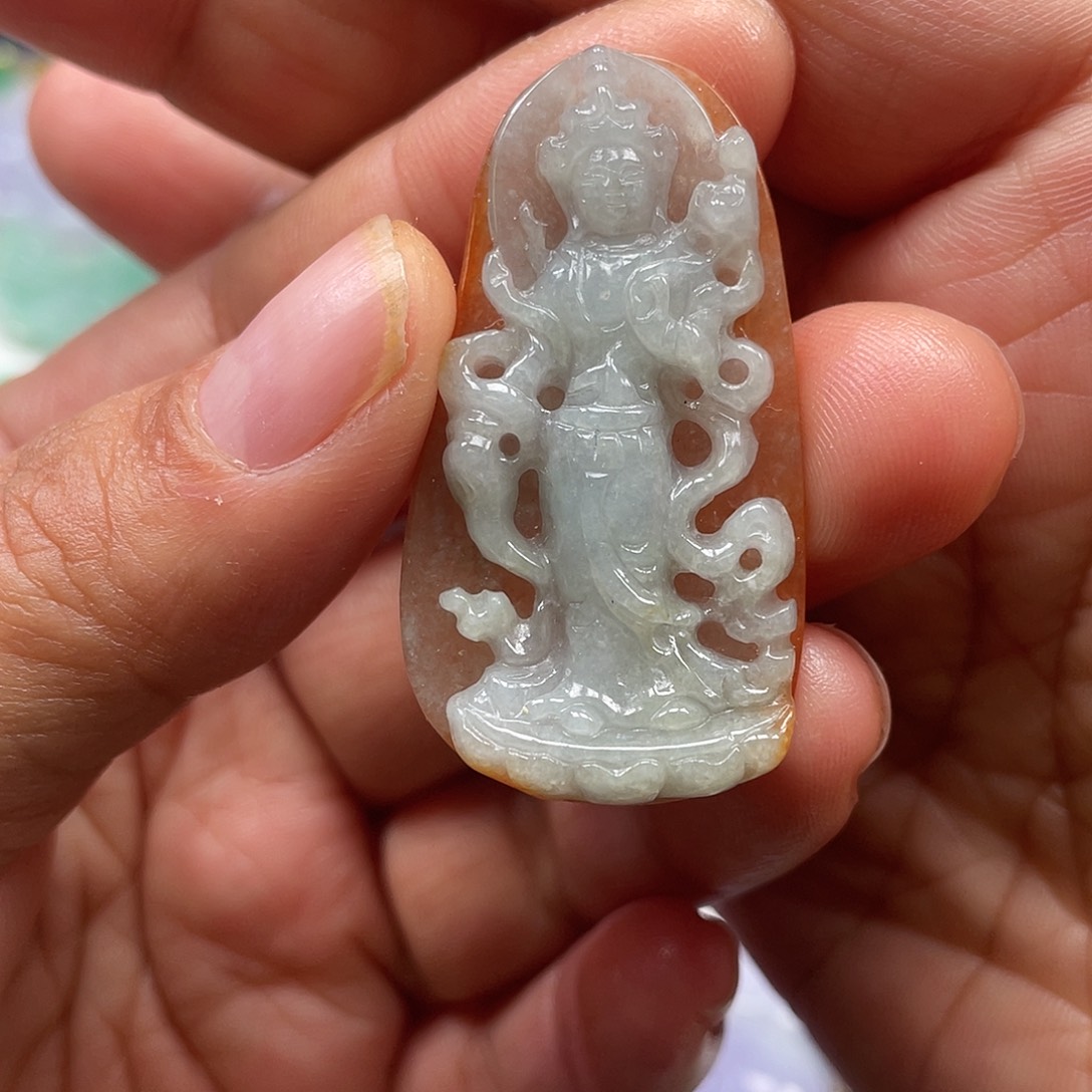 颈饰未镶嵌翡翠翡玉缘翡翠