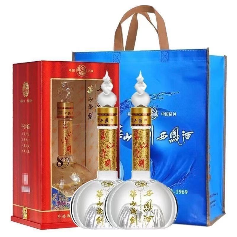 西凤酒华山论剑8年 52度500ml/瓶 凤香型白酒