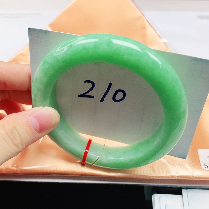 【闪购商品】翡翠手镯未镶嵌缅甸天然a货手镯57+
