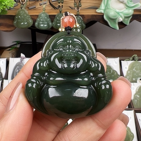 和田玉吊坠(赠链)未镶嵌