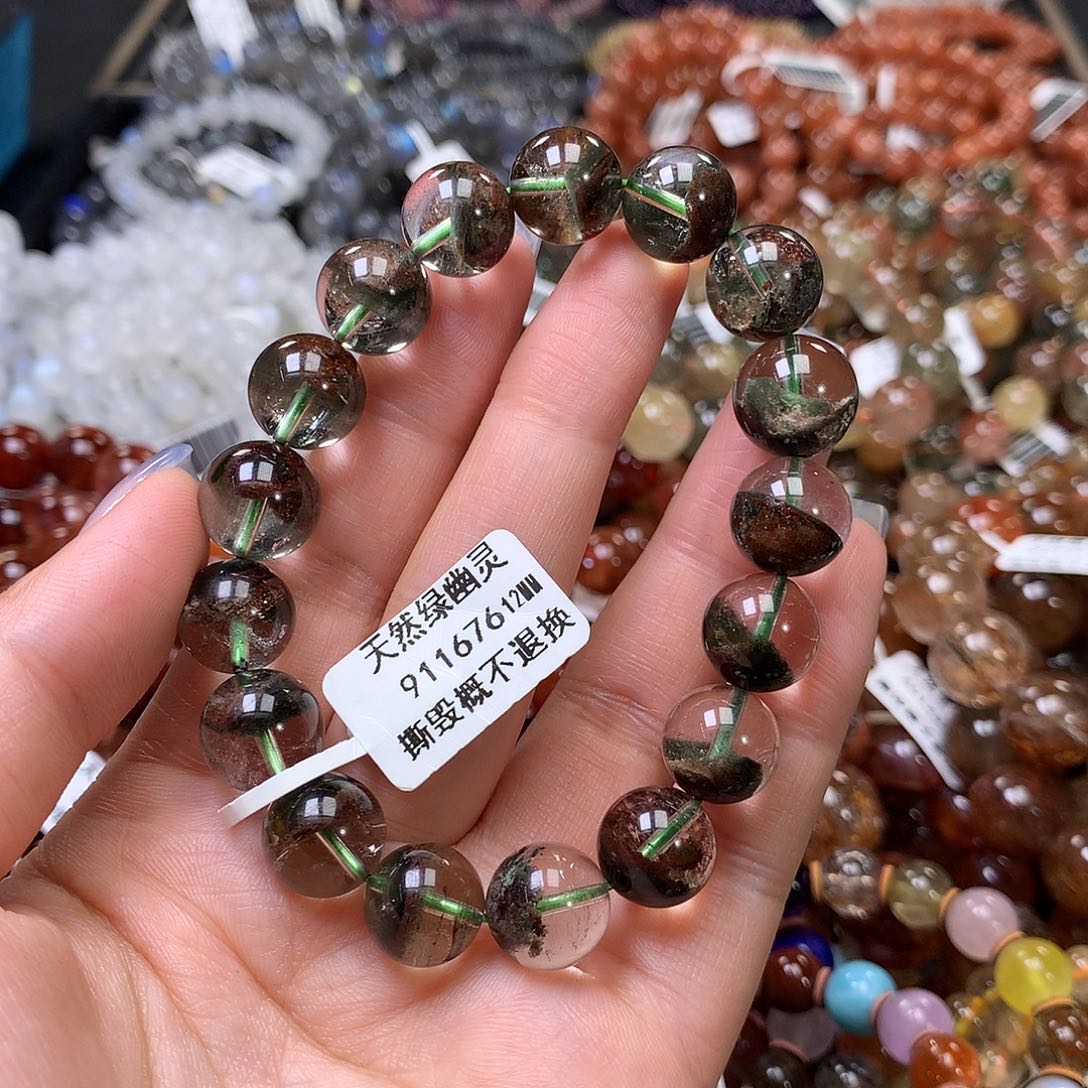 水晶手链未镶嵌，