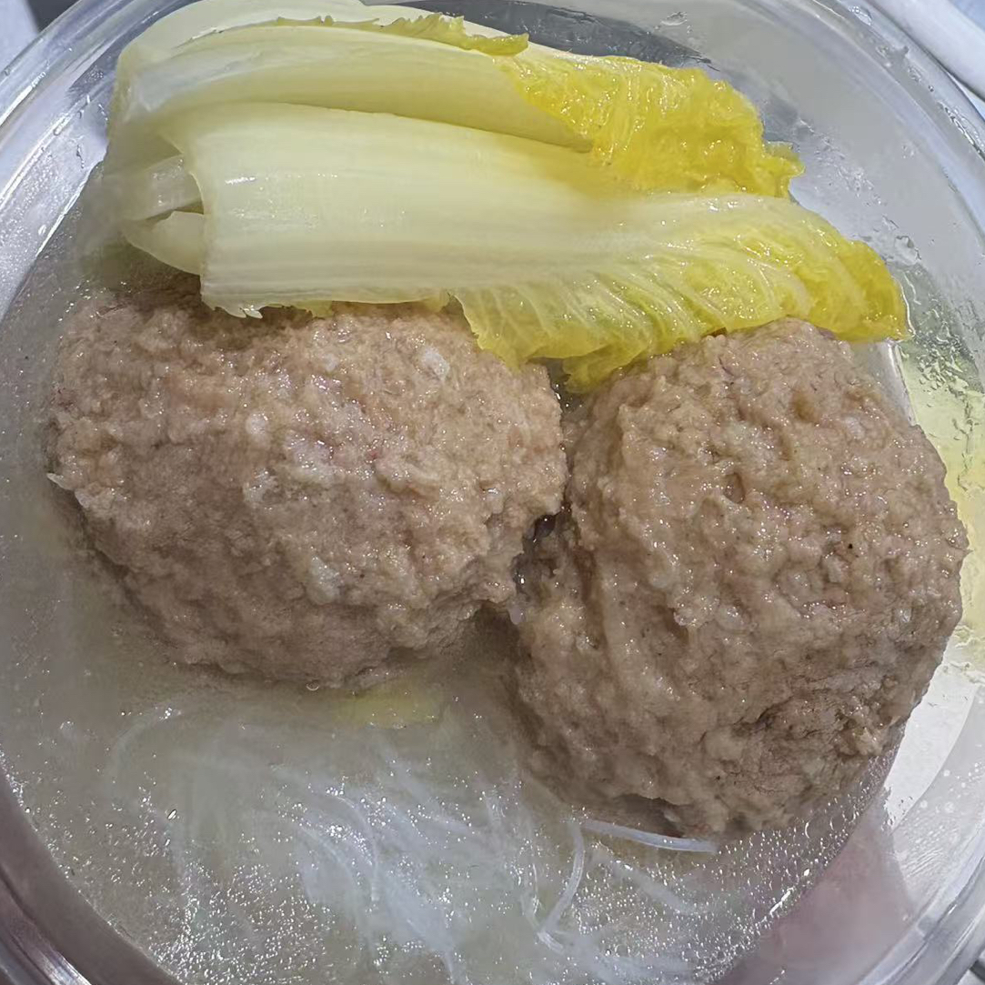 狮子头粉丝娃娃菜