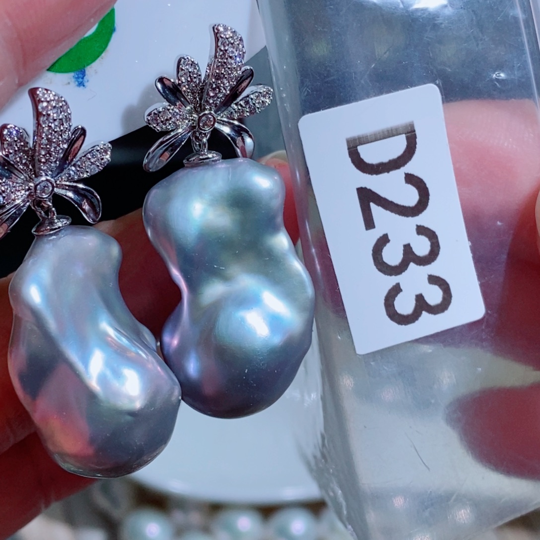 九***狐其他淡水珍珠银S925镶嵌