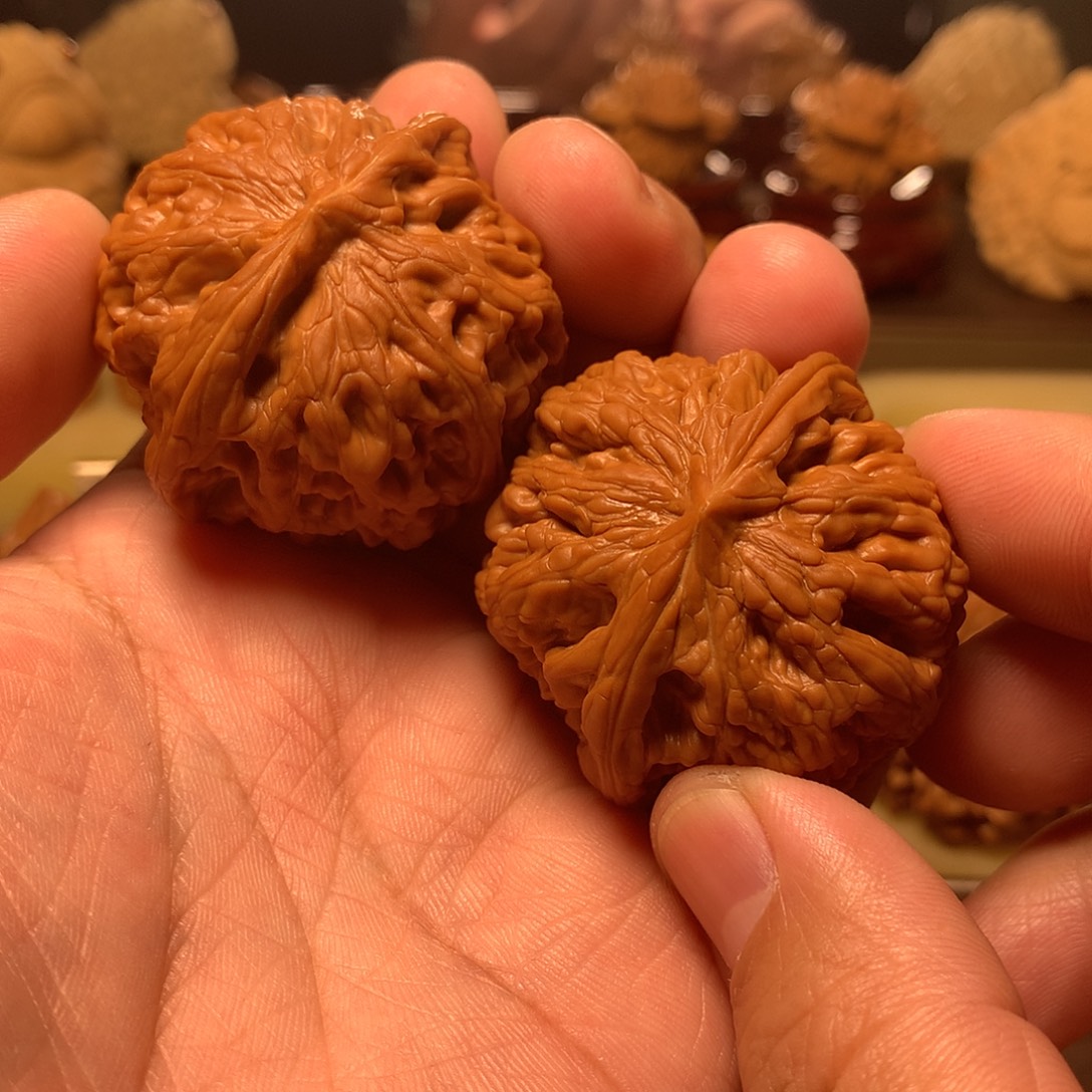 大***立吊坠文玩核桃凤凰台