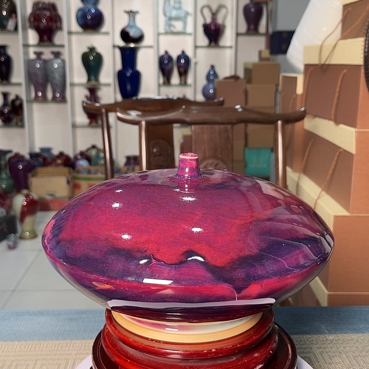 薇***姐钧瓷的制作工艺和工艺