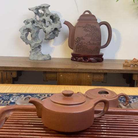 琉璃手工艺品紫砂壶