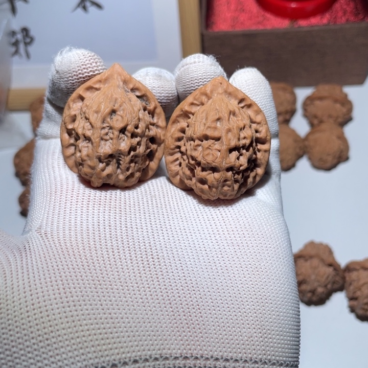 核桃文玩核桃野生帽子