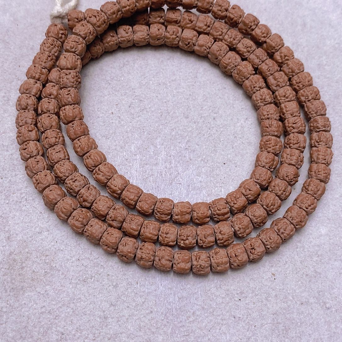 手串金刚菩提龙切小佛手108颗