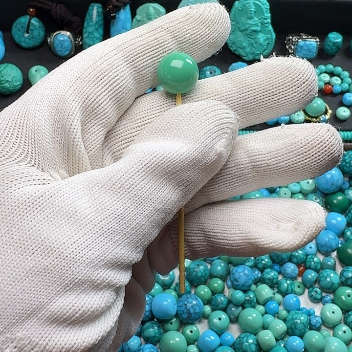 伸***梦绿色系圆珠卡12尺寸