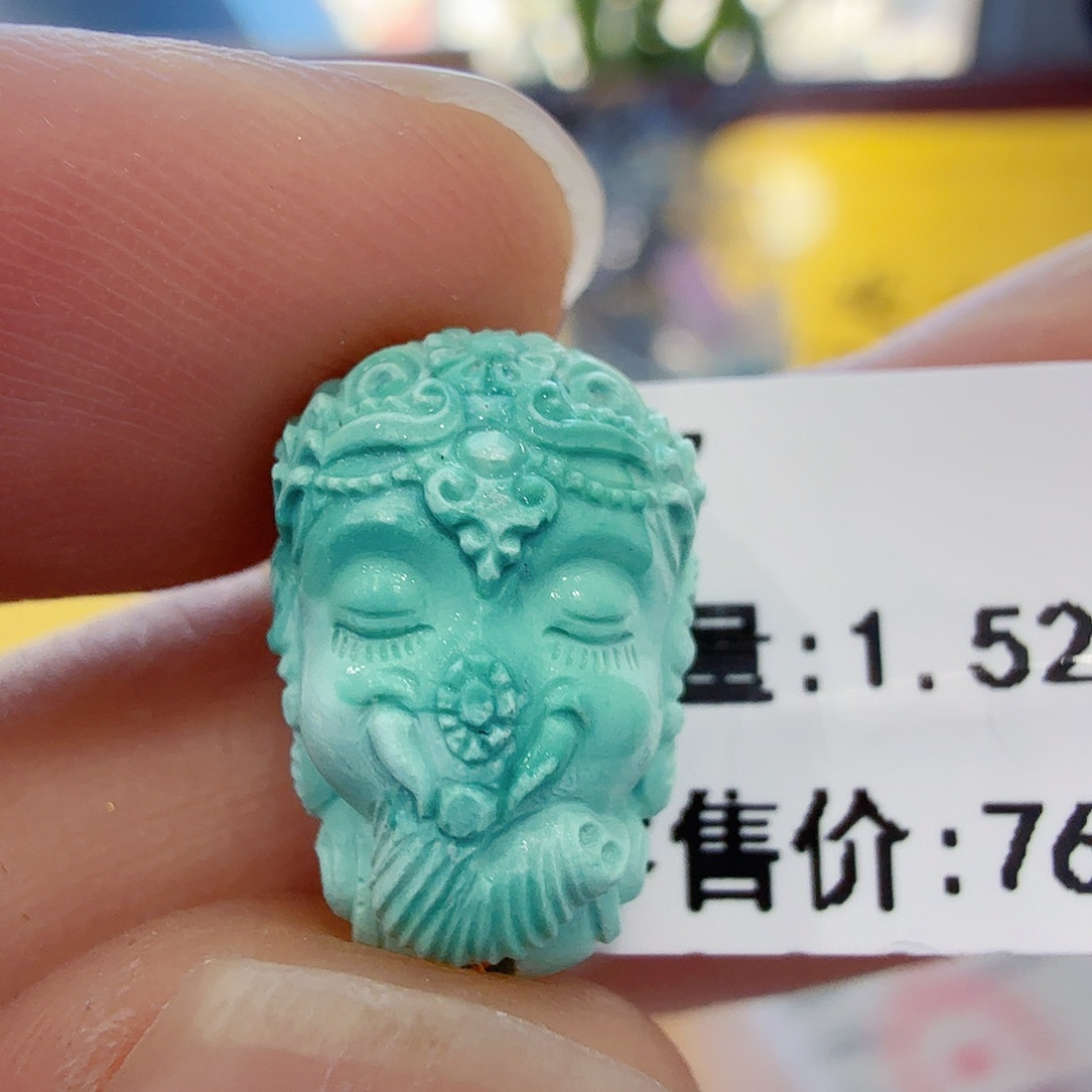 绿松石未镶嵌珠宝奇石