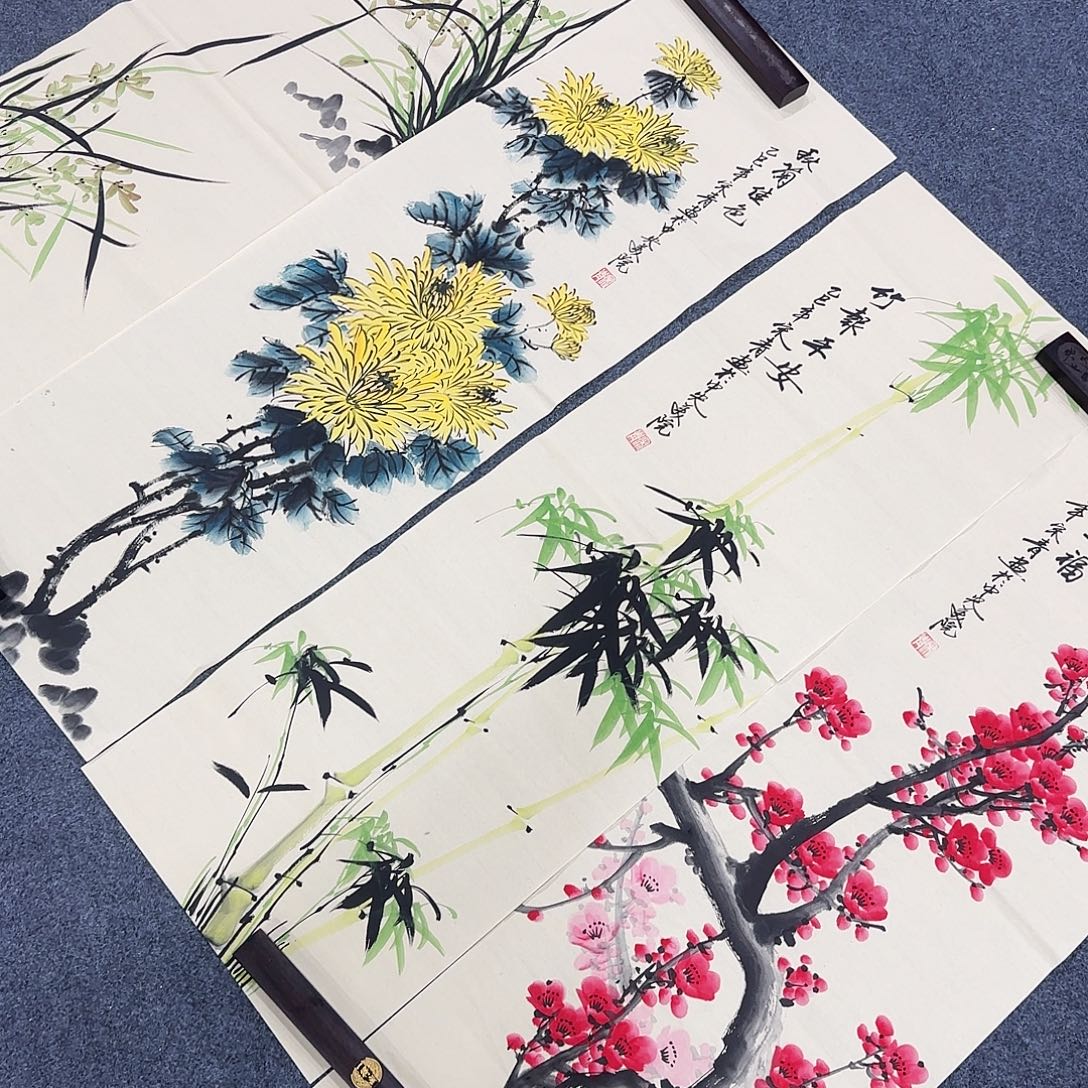 国画超级好看的一幅国画作品