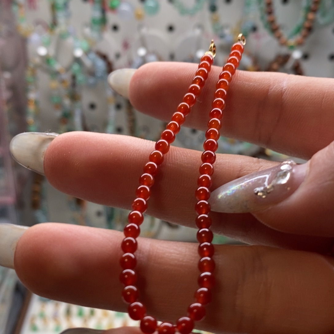 翡翠散珠天然色缅甸A货