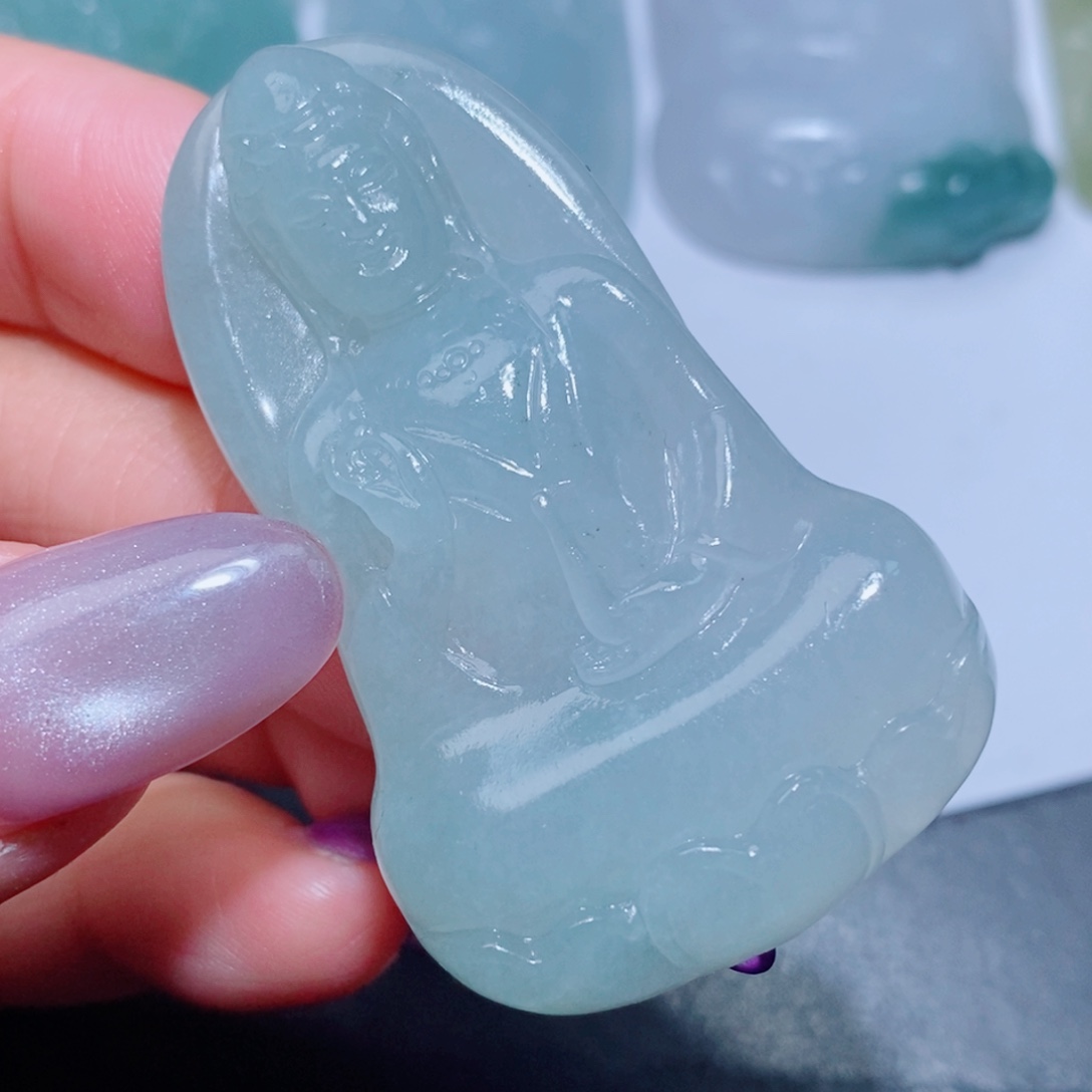 定制翡翠未镶嵌定制毛货翡翠挂件