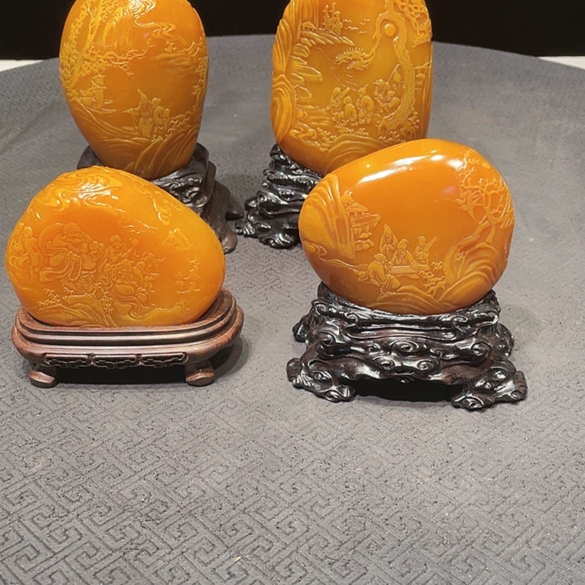 【闪购商品】寿山石青*山水画作品欣赏