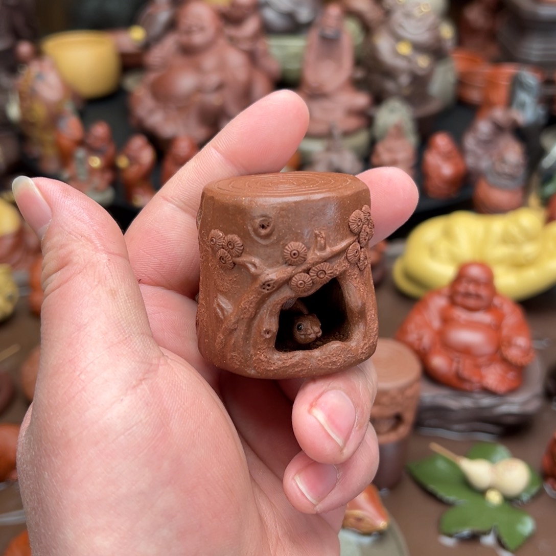 紫砂茶宠蓝*子紫砂茶宠