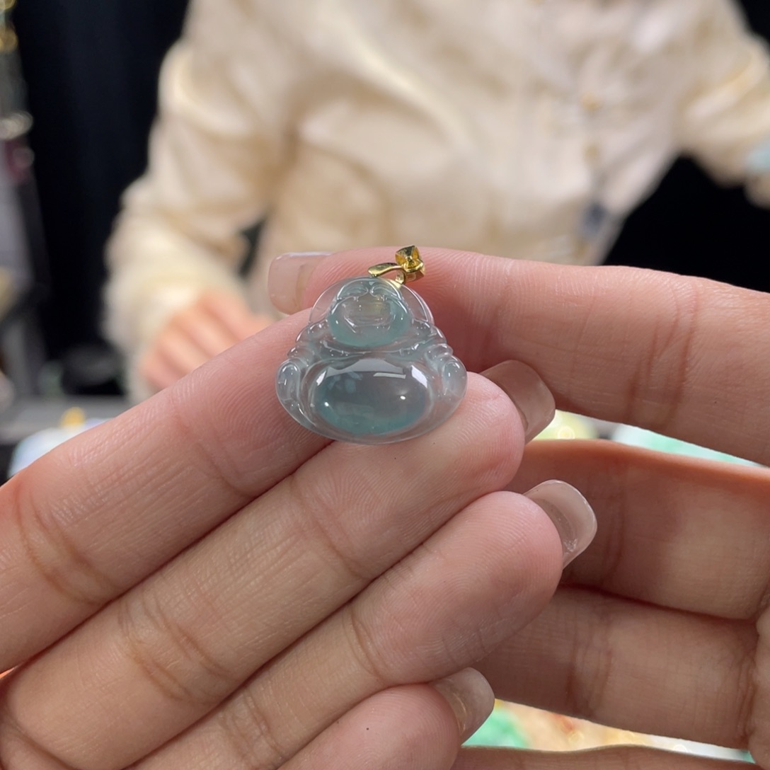 翡翠颈饰未镶嵌代编织