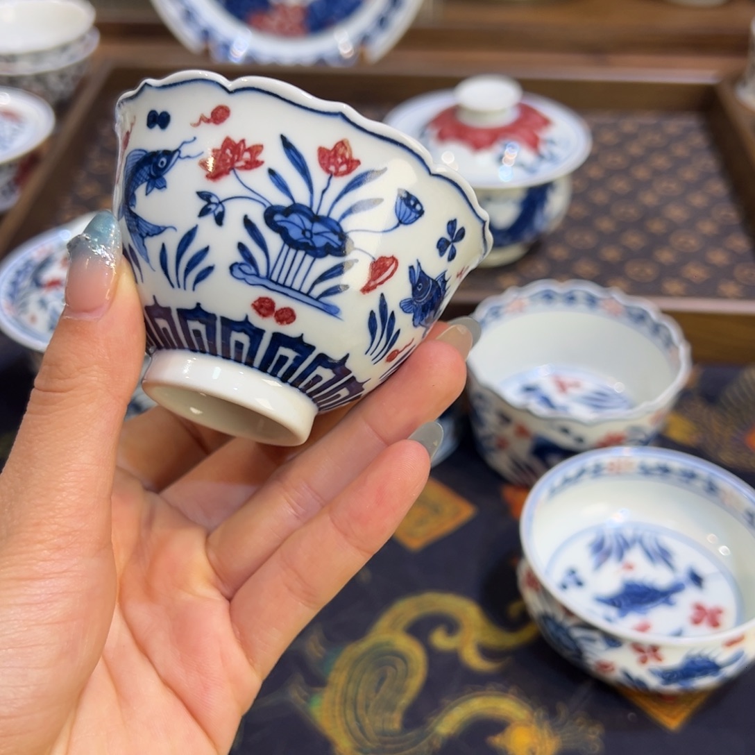 景德镇陶瓷茶器百宝箱陶瓷