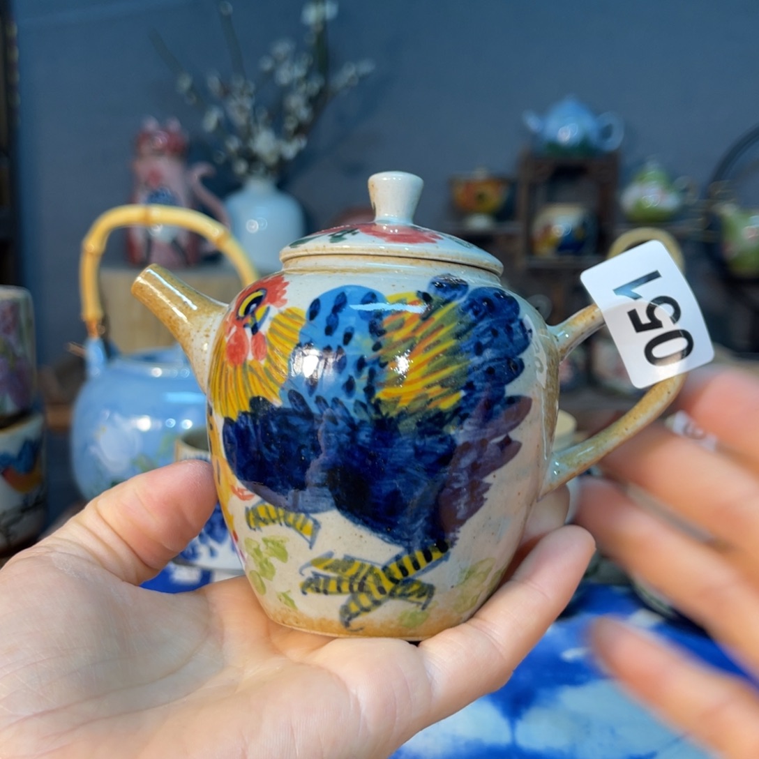 杯素浅陶瓷手工手绘