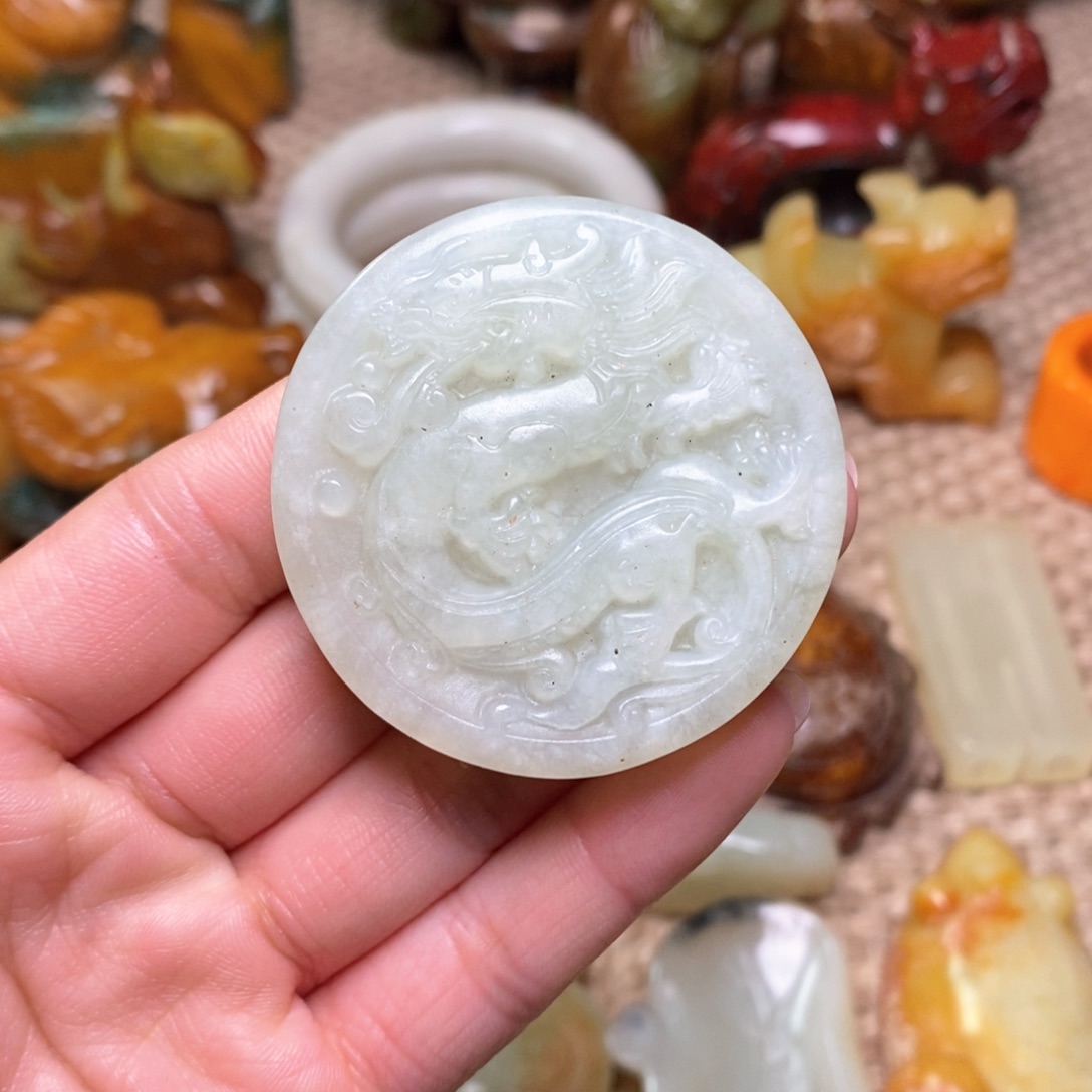 白玉菩提吊坠白玉菩提白玉菩提摆件