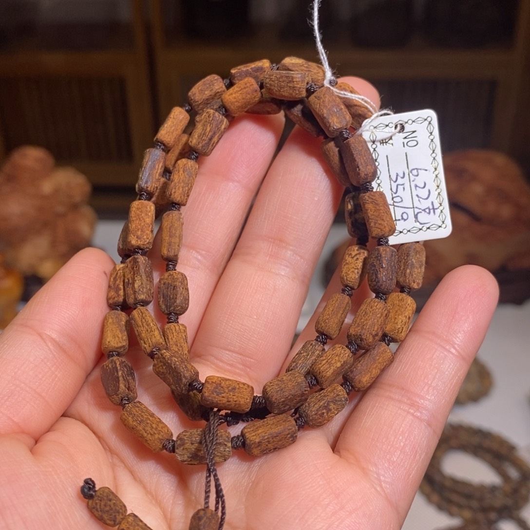 手串沉香斯里兰卡土沉随形 6.22克