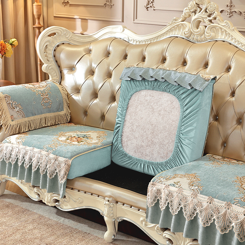 索菲娜欧式沙发套罩全包万能套2025新款四季通用沙发防尘套沙发垫