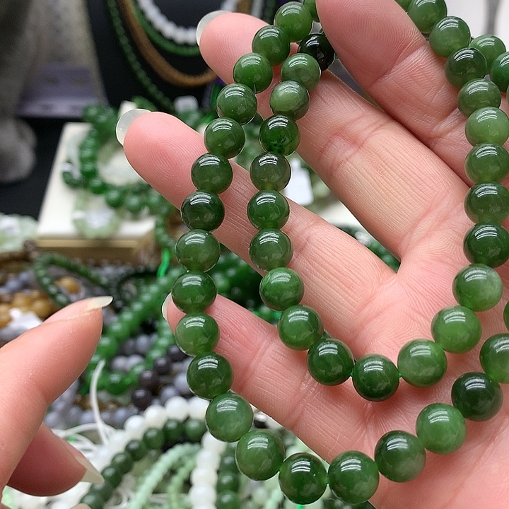 【闪购商品】和田玉手链未镶嵌8