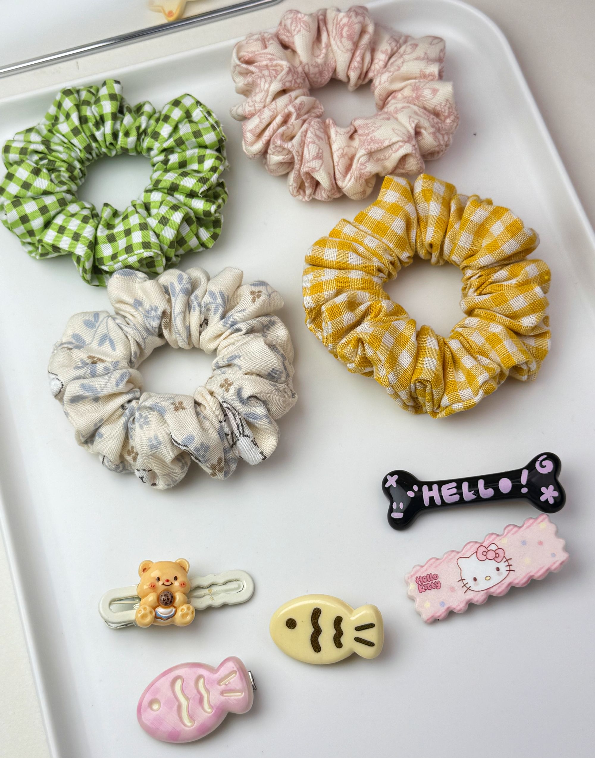 日韩甜美风女发圈发绳皮筋复古ins百搭头饰可爱