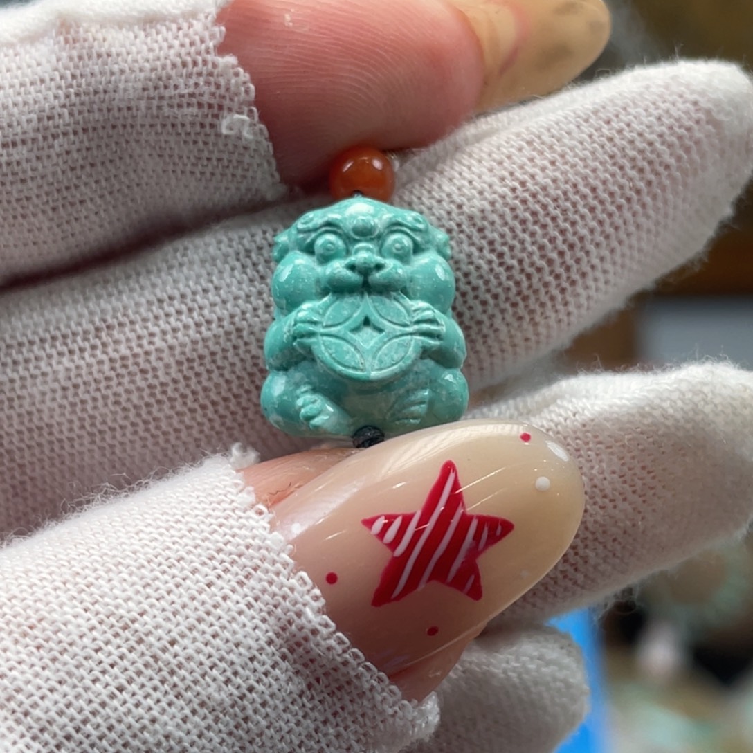 未镶嵌绿松石挂件