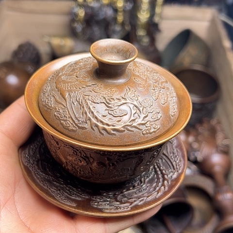 铜制工艺把玩摆件