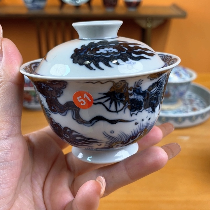 杯子景德镇手绘哈哈哈哈