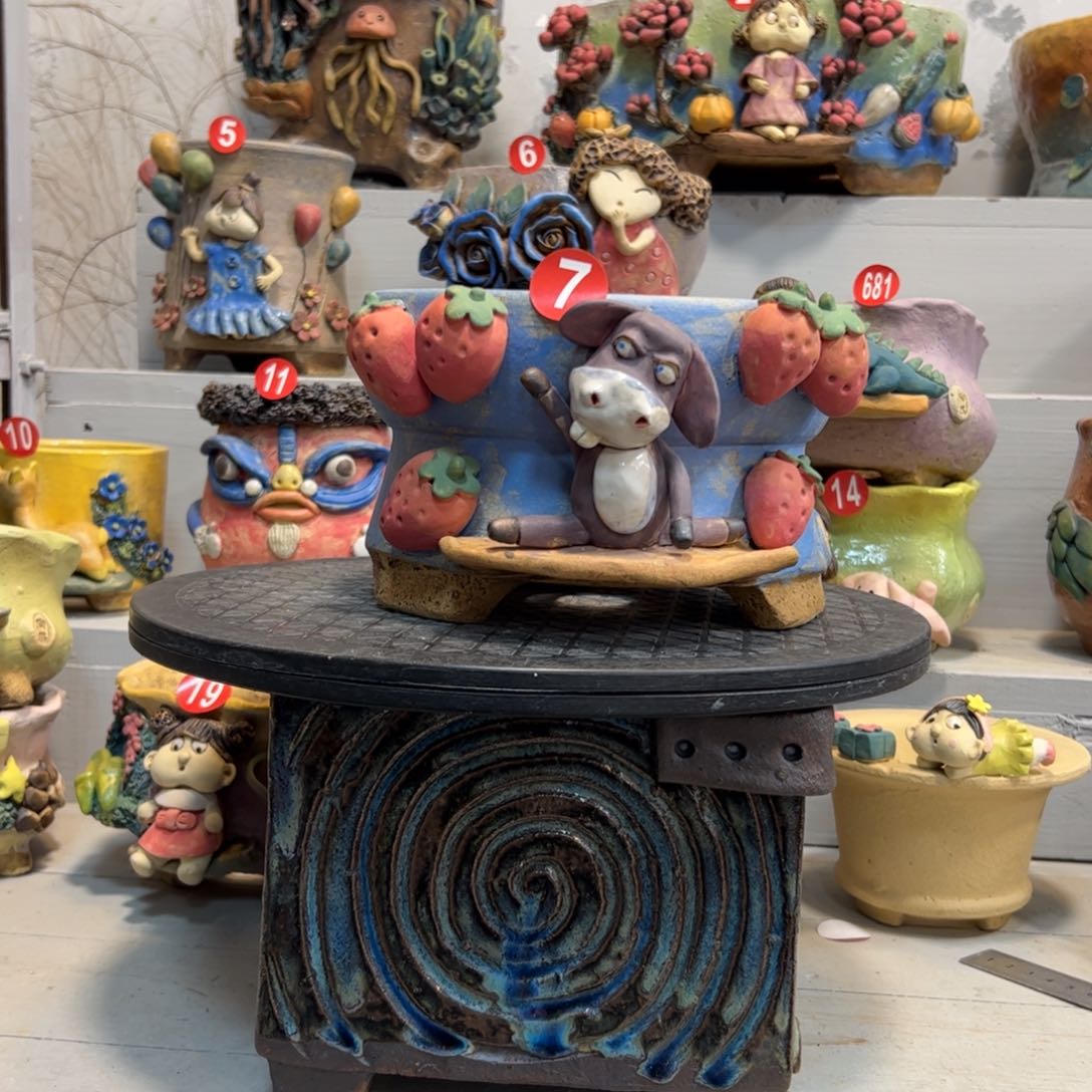 陶瓷7 号陶然花器新年福利