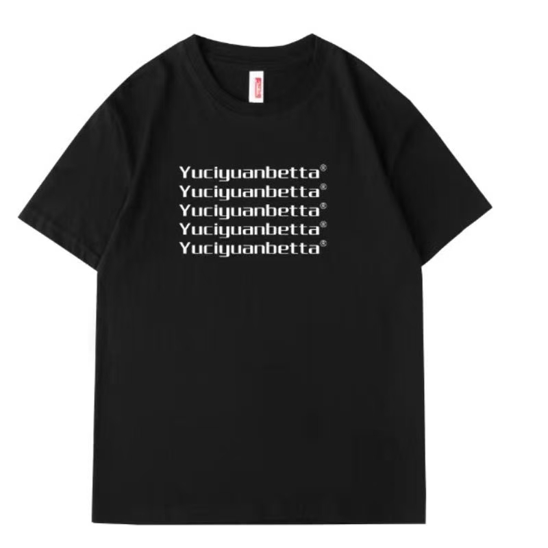 Yuciyuanbetta鱼次元斗鱼捞鱼队暗黑战甲纯棉260克重磅短袖T恤