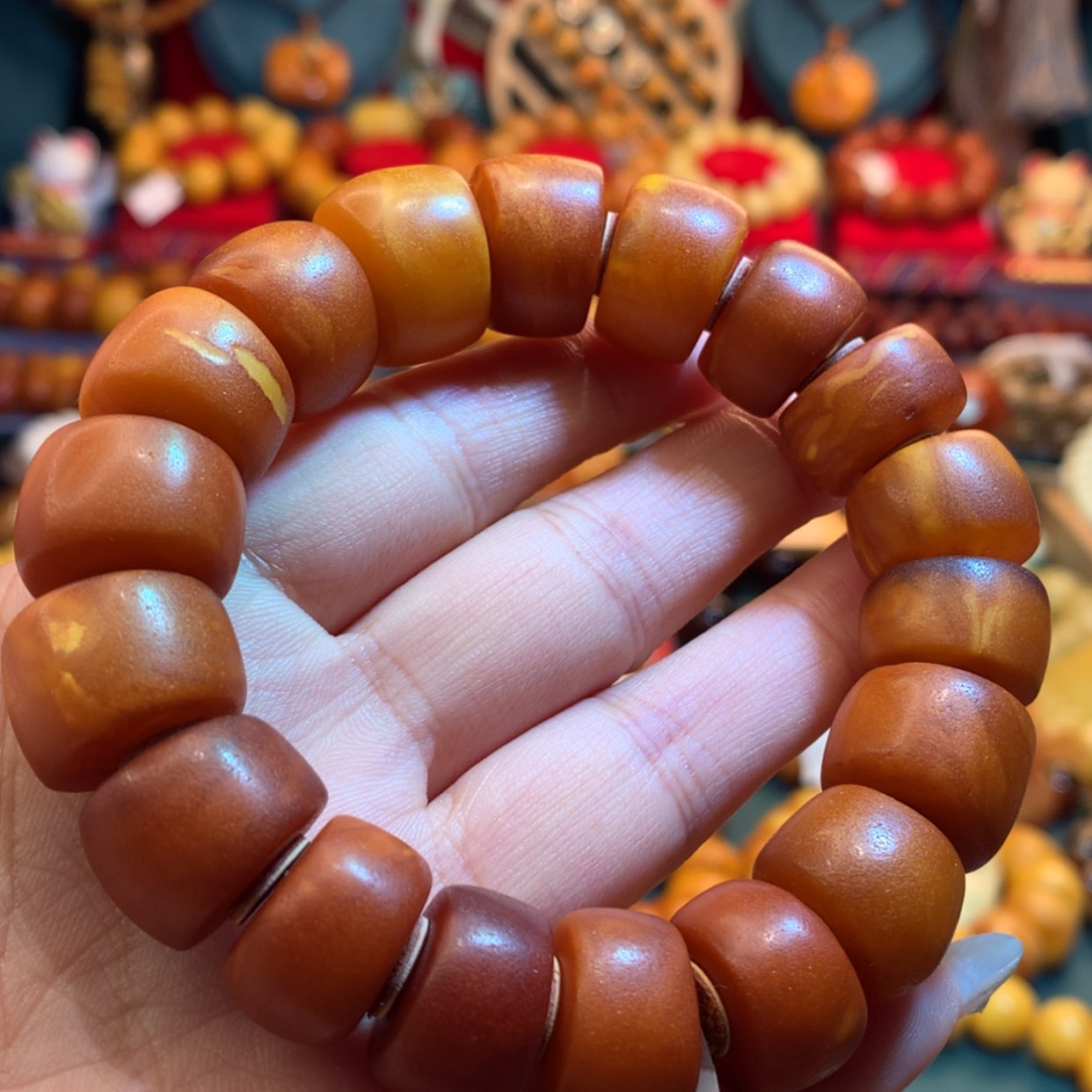 【闪购商品】蜜蜡手串未镶嵌蜜蜡手串