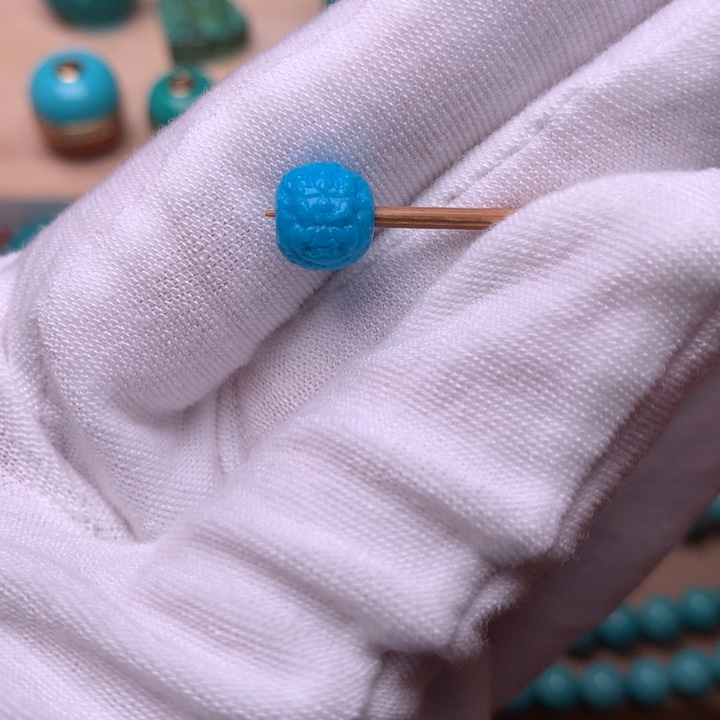 绿松石大黑天7.8未镶嵌