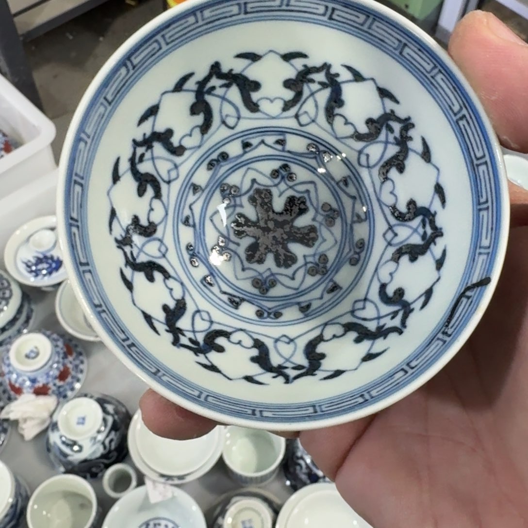 摆件瓷瓷言所老曹甄选好瓷微瑕