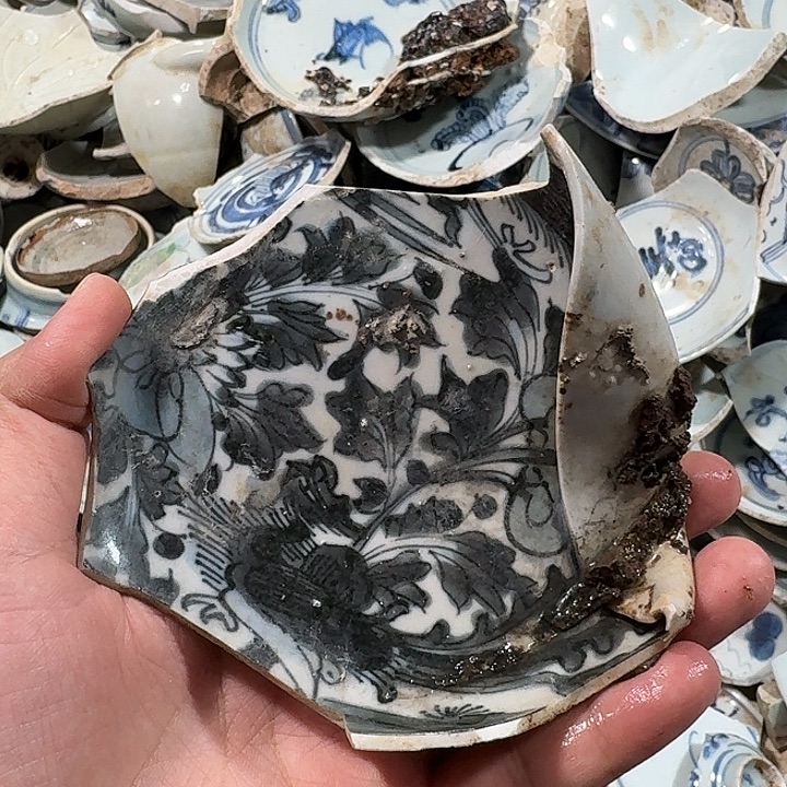 瓷片瓷片标本，顺丰包邮
