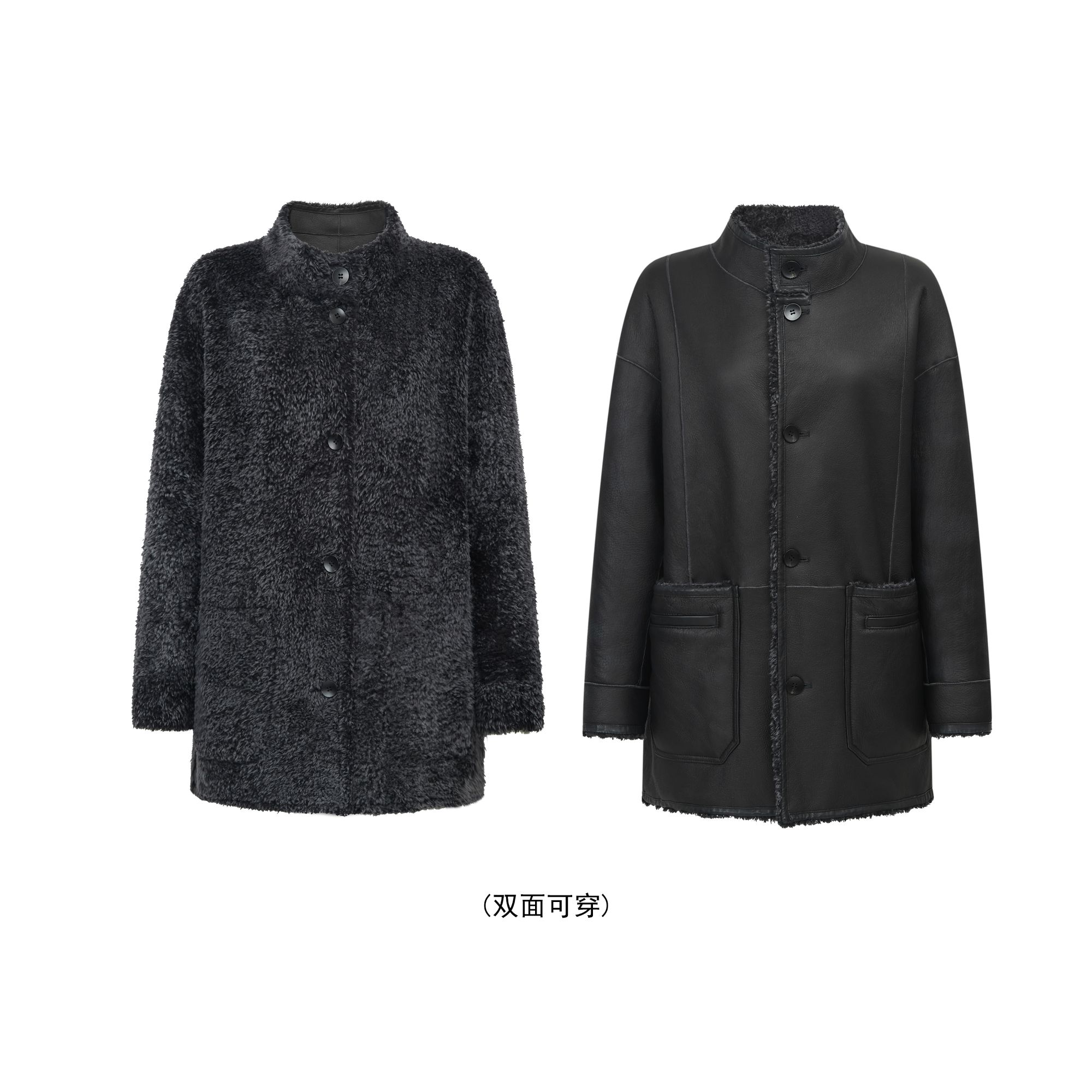 拉贡澳洲羊皮毛一体两穿-58066