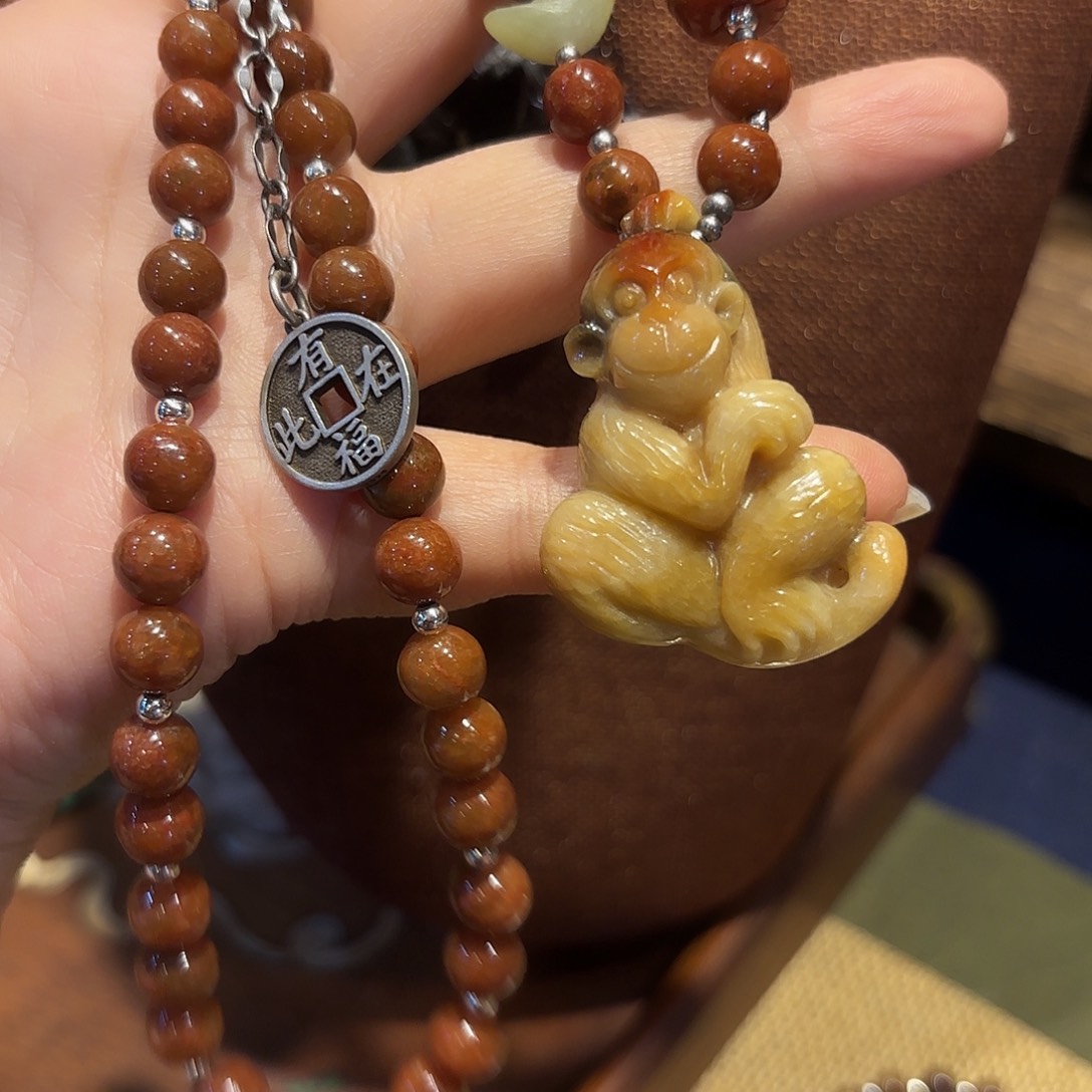 翡翠颈饰未镶嵌原创