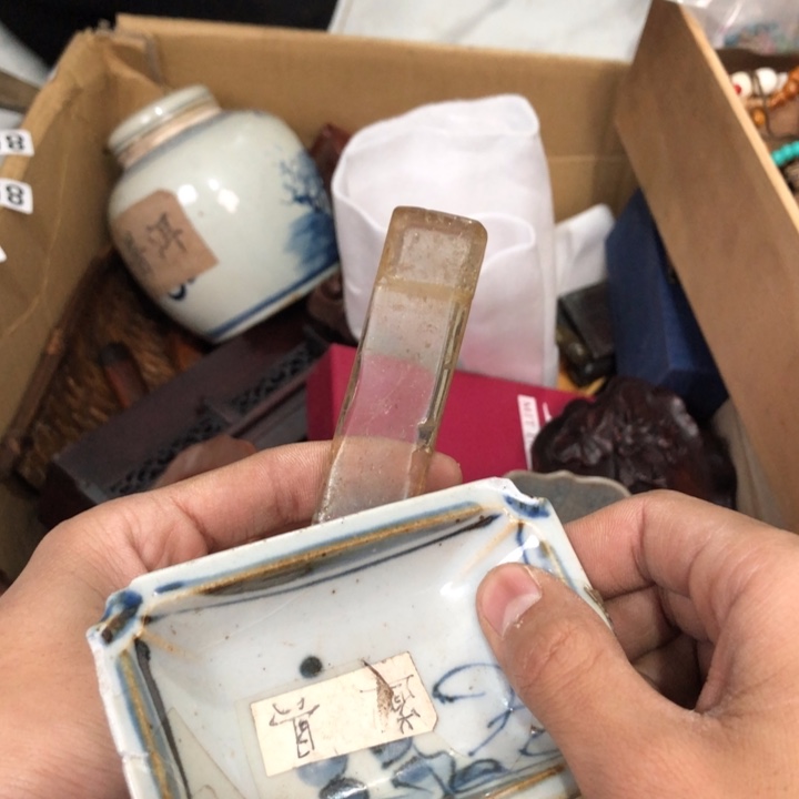 陶瓷孤品单件车里拍冀*