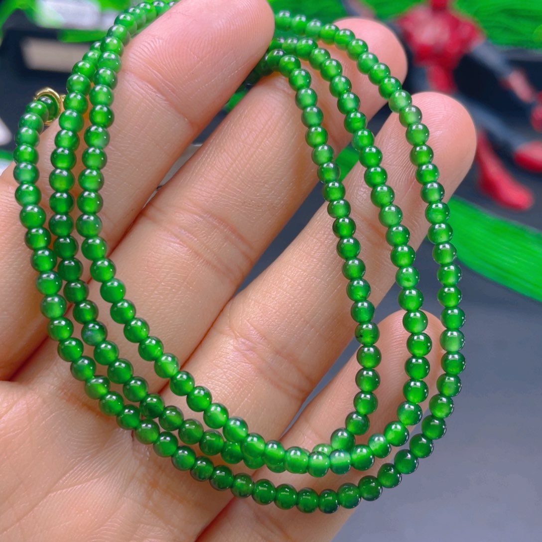 翡翠颈饰未镶嵌，1