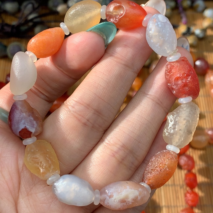 玛瑙/玉髓未镶嵌珠宝半成品