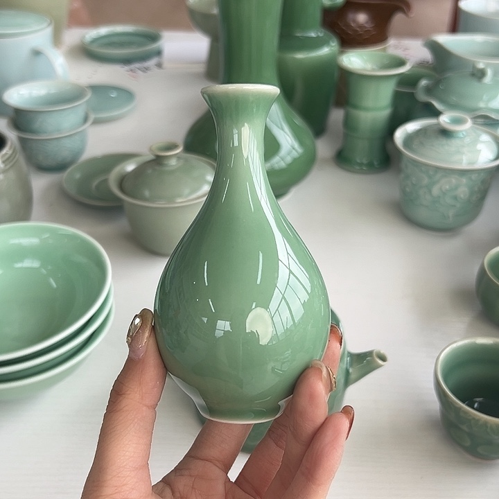 小米茶器龙泉青瓷