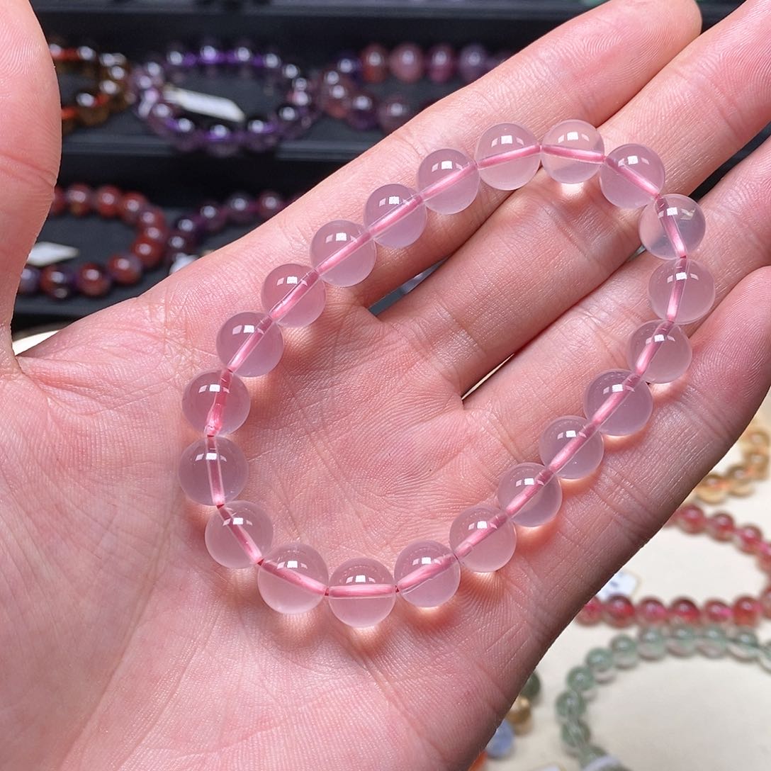 水晶手串未镶嵌手串8.8