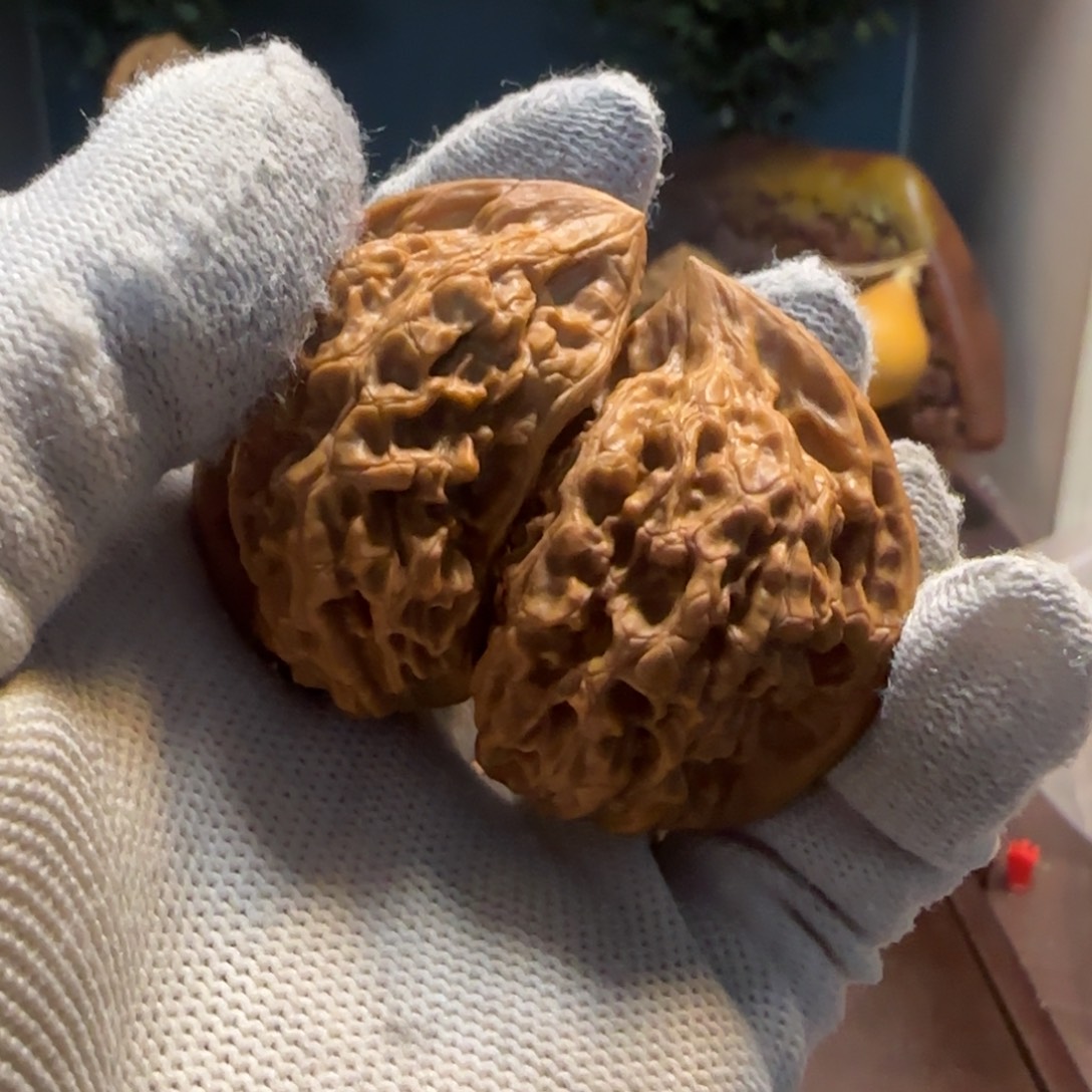 文玩核桃把件半壁江山