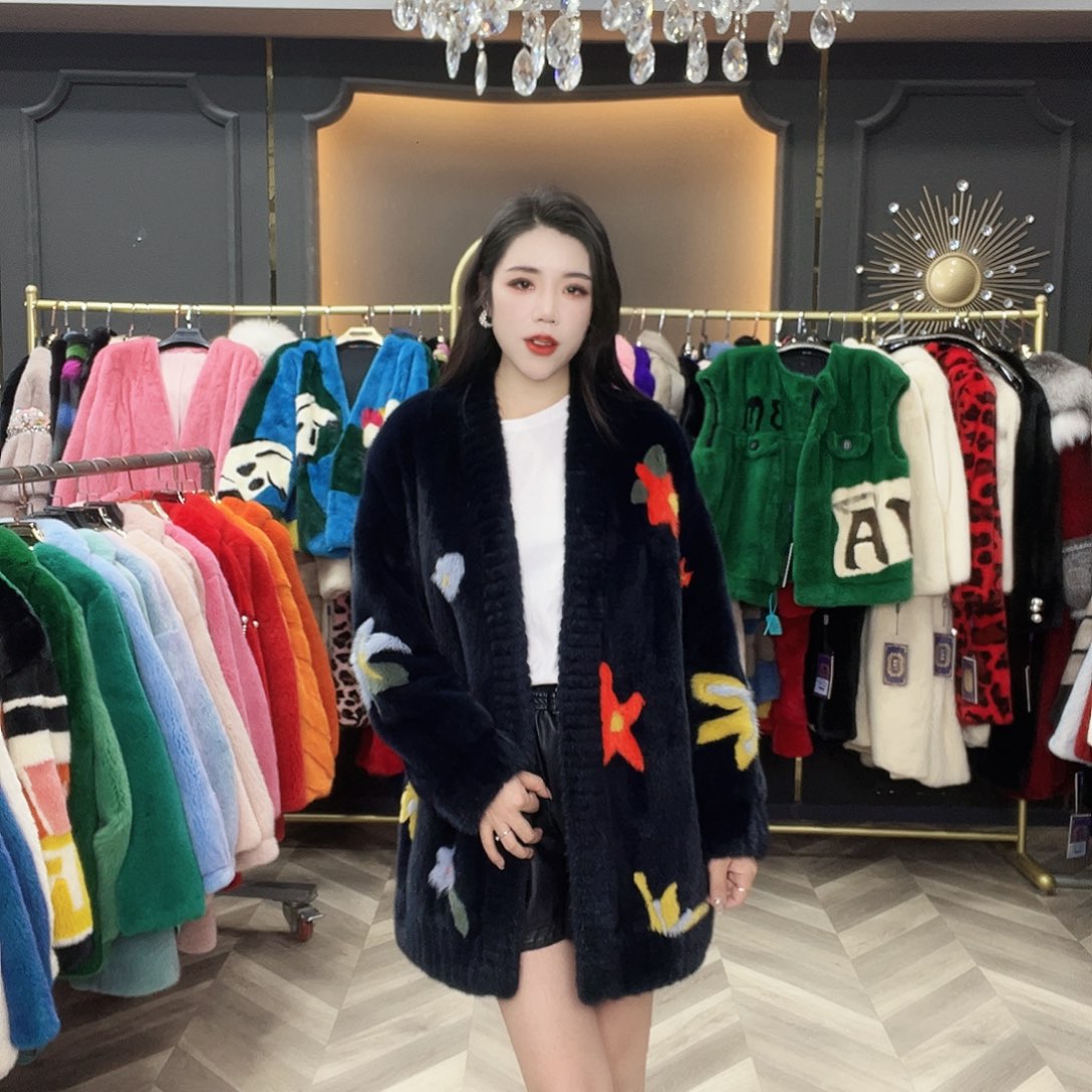 冬季新款时尚水貂